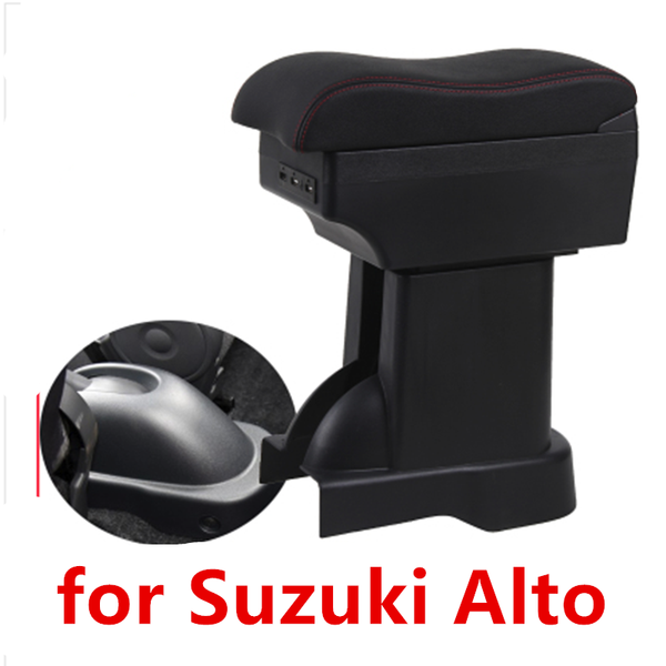 

for alto armrest box central store content box products interior armrest storage car-styling accessories part 2008-2016
