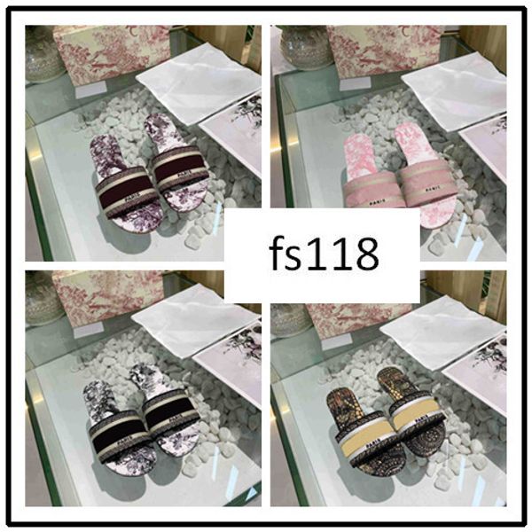 

последние новые тапочки летняя роскошь женщина пляж алфавит тапочки дизайнерские грубые сандалии вязаная ткань вышивки женщина обувь 3 3, Black