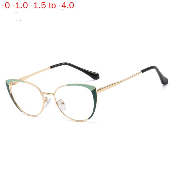 

cat myopia sunglasses pchromic finished men women myopia eyeglasses frame with color lens sun glasses sunglasses nx, Silver