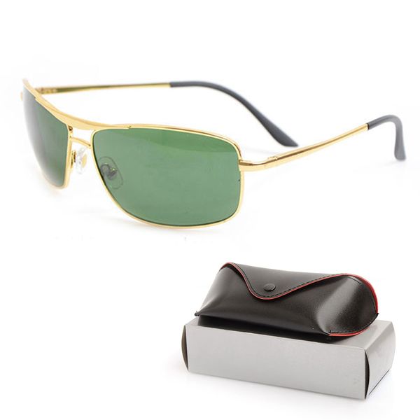

10pcs sunglasses black frame green lens 8013 mens sunglasses womens sun glasses sun glasses brand designer sun glasses, White;black