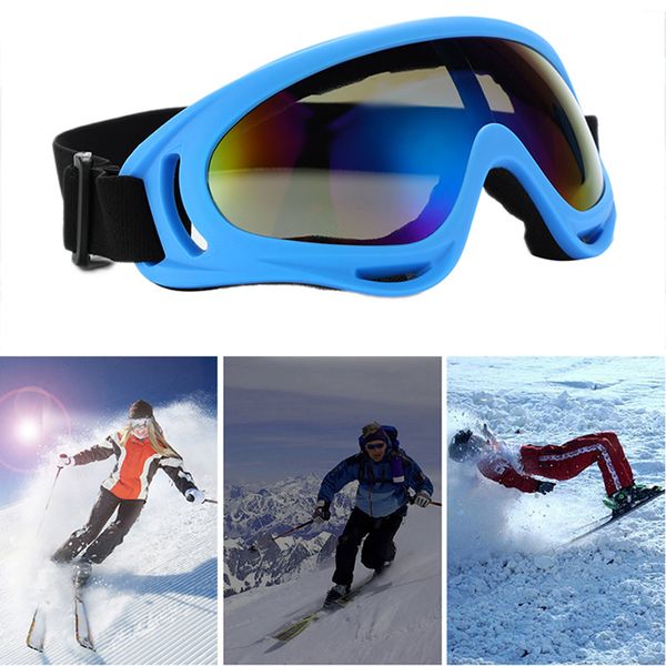 

ski glasses outdoor sports glasses ski goggles x400 anti-ultraviolet sunglasses with breathing holes cycling