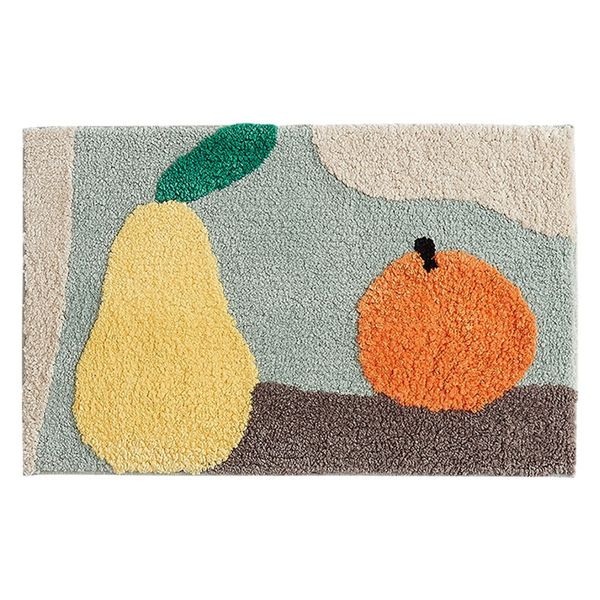 

fruit area rugs bathroom carpet anti slip geometric house entrance carpets kitchen rug floor mats welcome doormat home decor