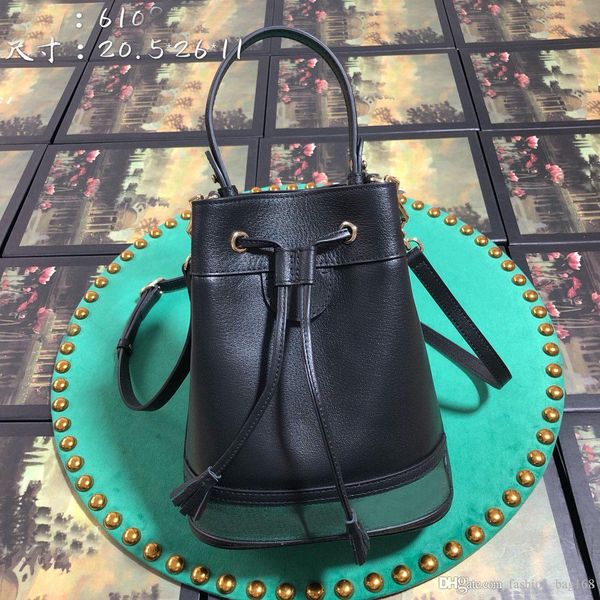

new fashion luxury designer woman handbag cross bags shoulder genuine leather tote bag leather cowhide bucket bag 20.5cm