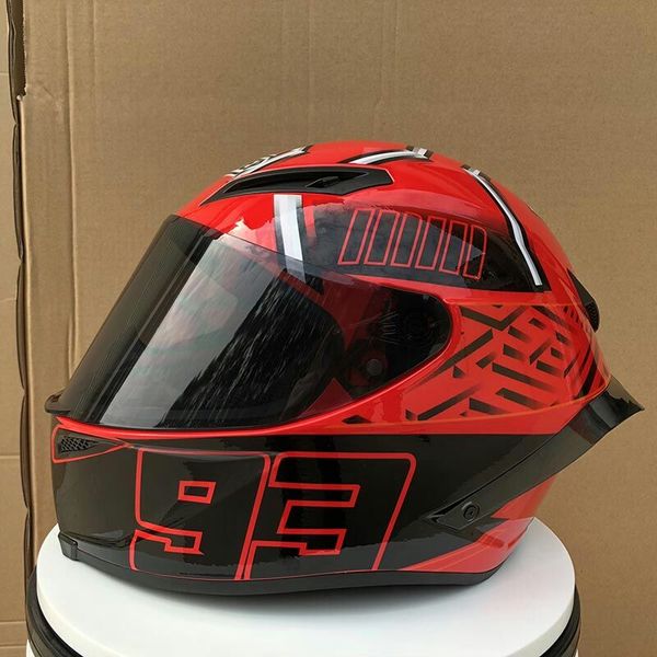 

Shoei x14 fourteen 93 marc marquez replica helmet full face motorcycle helmet replica not original