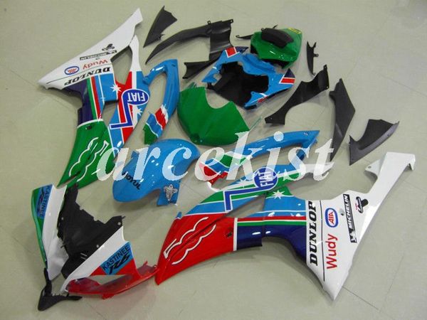 

новый abs инъекция полный комплект обтекатели, пригодный для yamaha yzf-r6 2009 2010 2008 2011 2012 2013 2014 2015 2016 r6 органа установлен