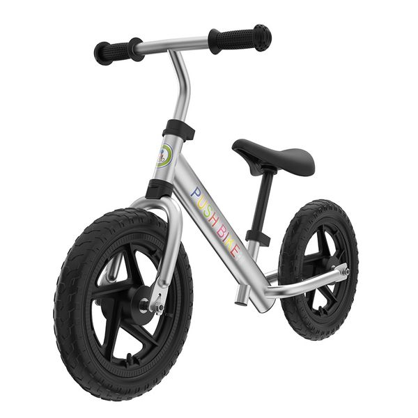 

child balance bike ski aluminum alloy sense car two portable slide car multifunction racing walk baby ski scooter 12 inches