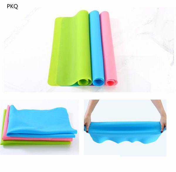 

50x40cm large table mat silicone placemat baking mat non stick pan liner placemat table protector kitchen pastry bakeware