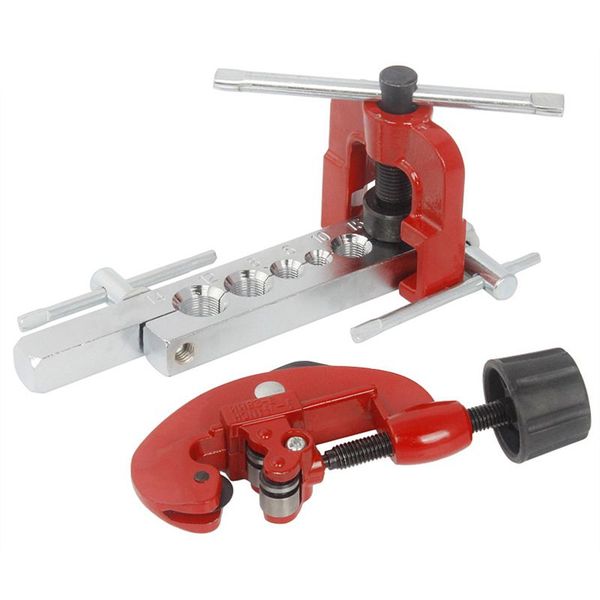 

3-28mm tube cutter flaring tool kit manual pipe expander metric/inch expansion mouthparts device for copper tube flaring tool