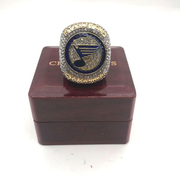 

оптовое высокое качество 2019 ST LOUIS BLUES STANLEY CUP ЧЕМПИОНАТ RING