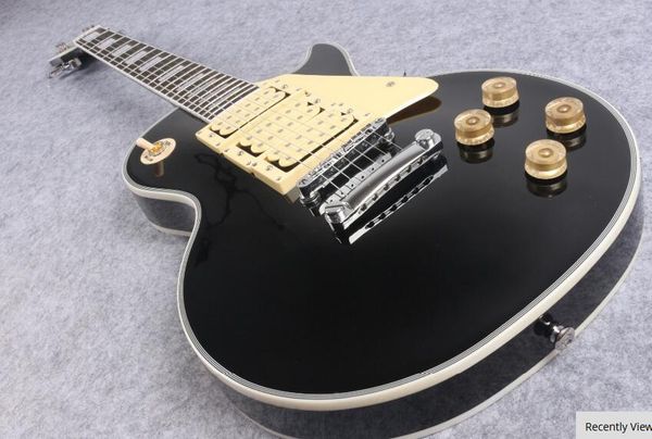 

sellers ebony fingerboard binding frets mahogany body les custom electric guitar,3pcs pickup