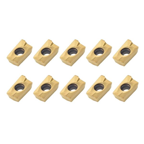 

10pcs apmt1604 milling inserts w/ 400r 50mm cnc lathe face shell end mill cutter durable and practical to use