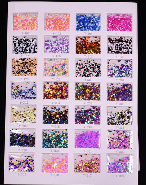 

mix colors round dot spangle shape glitter 1000 g/73,33 euro - mix bag glitter sequins points dot holographic new craft, Silver;gold