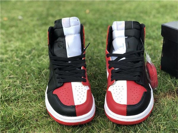

1 homage to home chicago basketball shoes men 1s homage to home h2h black red white sneakers, White;red