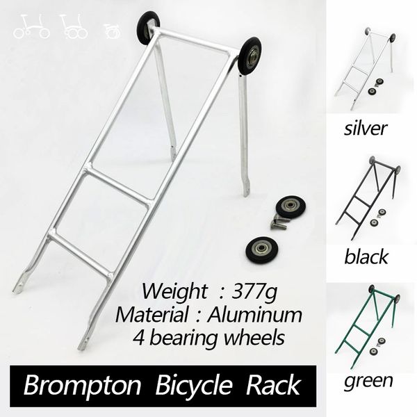 

bicycle racks brompton folding bike cargo racks modified using shelves can push bike rack
