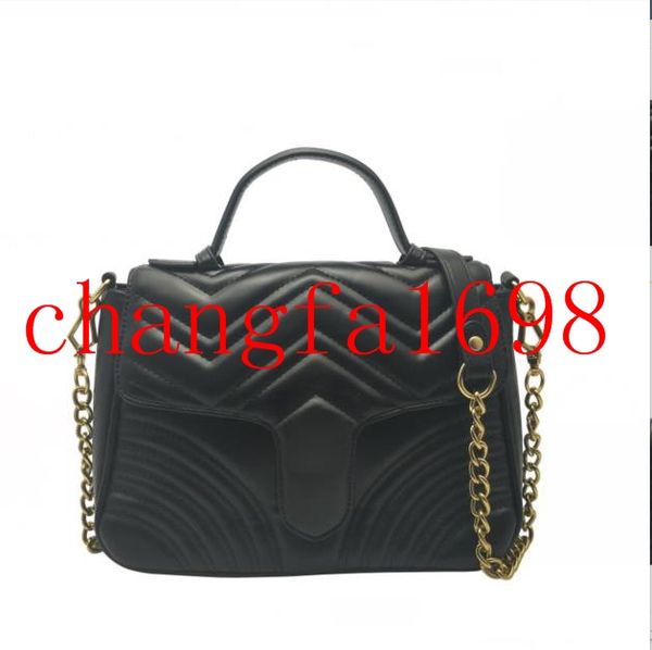 

new style luxury designeros marmont shoulder bags women chain crossbody bag pu leather handbags purse female messenger tote bag