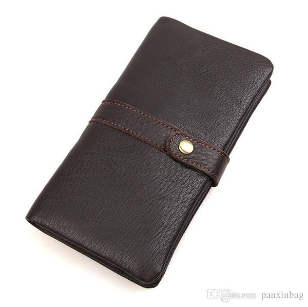 

2019 medium and long leather wallet, Red;black