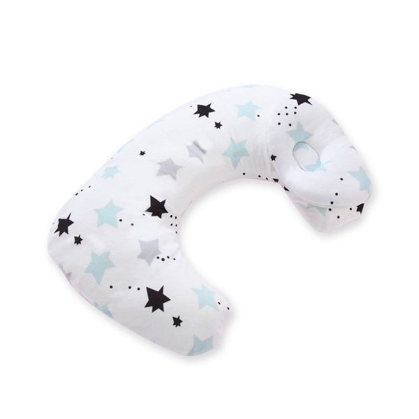 

2pcs u shaped cotton pillow soft warmer breast baby feeding massage newborn nursing pillows pregnancy back support 2019