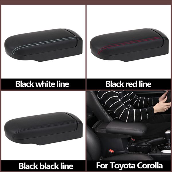 

for corolla armrest corolla protection pad armrest box cover for 2014-2018 center console cover