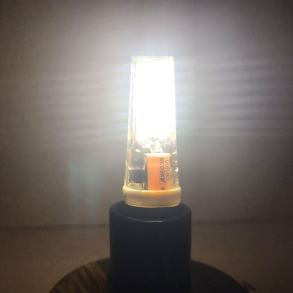 

48 светодиодов 28 светодиодов 2835 smd стробоскопическая силиконовая лампа g9 / g4 / e14 / ac85-265v для внутренних хрустальных люстр кукуру