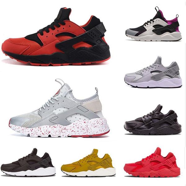 

2019 Huarache 4.0 Running Shoes Triple White Black Red Huraches 1.0 IV Gold Grey Men Women Casual Designer Sneakers Outdoor Sports Trainers