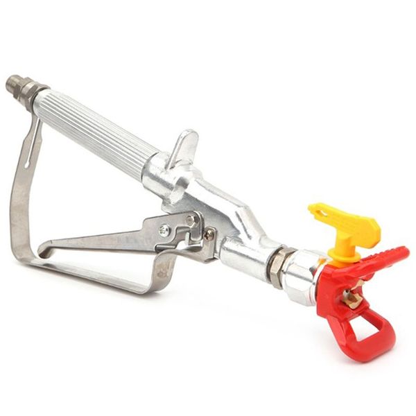 Freeshipping 3600 Psi de Alta Pressão Airless Inline Paint Swivel Spray Tool Tip Spray Guard