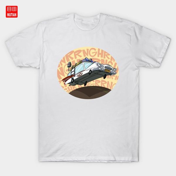 

men's t-shirts ecto-1 t-shirt 80s movies ecto 1, White;black