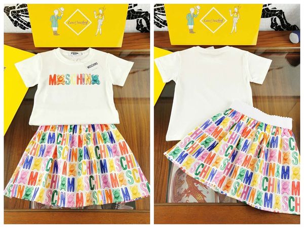 

vintage flower girl dress flower little girl summer dress fashion designer clothes set kid clothe wholesale 90-150 ing, White