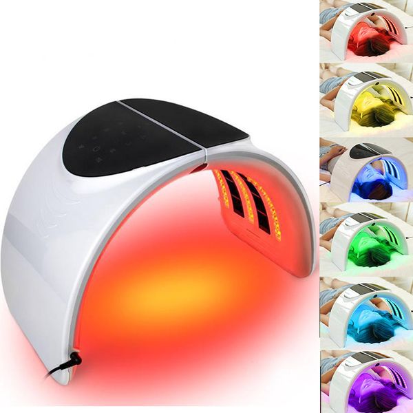 Terapia della luce viso corpo Pdt 7 colori luce led maschera ringiovanimento della pelle rimozione dell'acne antirughe invecchiamento