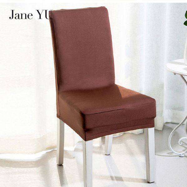 

janeyu solid color chair covers spandex white elastic chair covers colorful printing for chairs wedding dinner