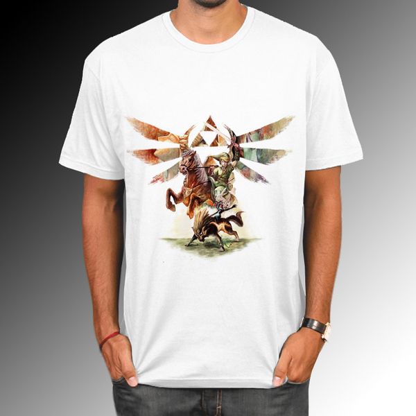 

cartoon comic zelda zelda legend man t shirt 2019 fund men and women printing short sleeve t shirt, White;black