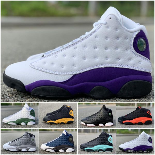

island green 13s mens basketball shoes court purple cap and gown dirty bred hyper royal black cat 13 men trainers sports sneakers