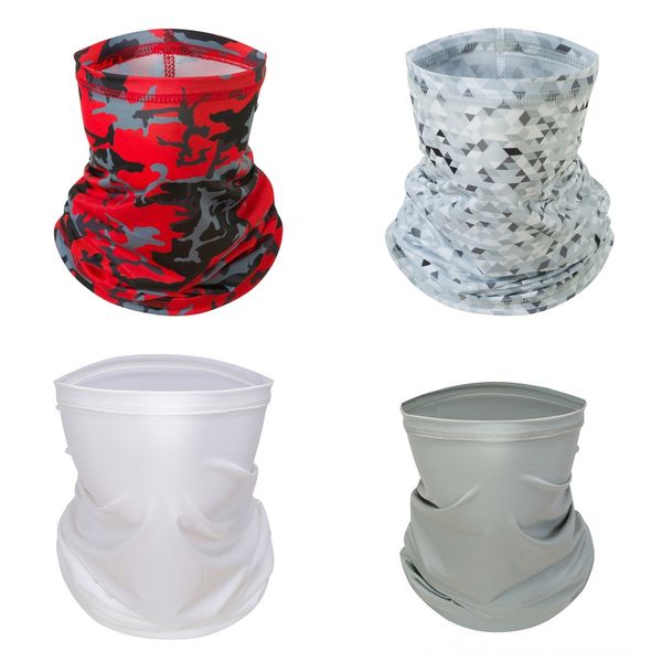 

9kvai весна и солнцезащитный крем летний шарф шарф большая маска женская защита шеи дышащая маска анфас, Black