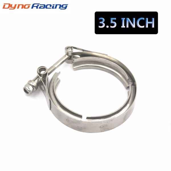 

universal 3.5" inch stainless steel v-band turbo downpipe exhaust clamp vband