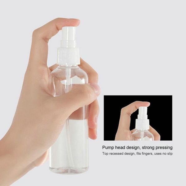 

30 oz spray bottle 30ml 50ml 100ml portable refillable achohol sprayer bottle plastic sanitizer holder bottle 20940vd seyqz