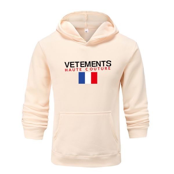 

Men's Designer Sweatshirt European and American Fashion Winter Hoodies Vetements Long Sleeve Tops With Logo