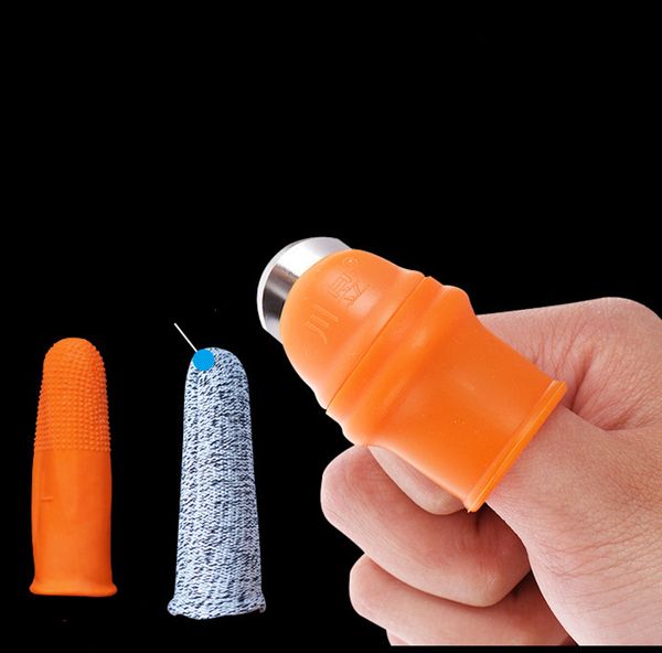 

universal silicone thumb blade cutter separator finger protector vegetable fruit picking tool garden fingers glove safe picker