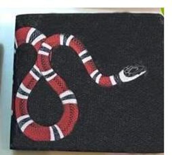 

fashion brand new designer men signature fashion wallets small purses card holder no box, Red;black