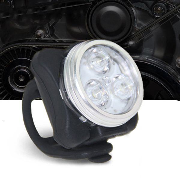 

led bike light usb rechargeable waterproof bicycle lamp for camping night riding single color safety warning usb charging