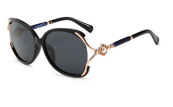 Роскошные дизайнерские моды классические солнцезащитные очки Поляризованные женские солнцезащитные очки полупрозрачные рамки вождения очки UV400 линзы с оригинальной коробкой