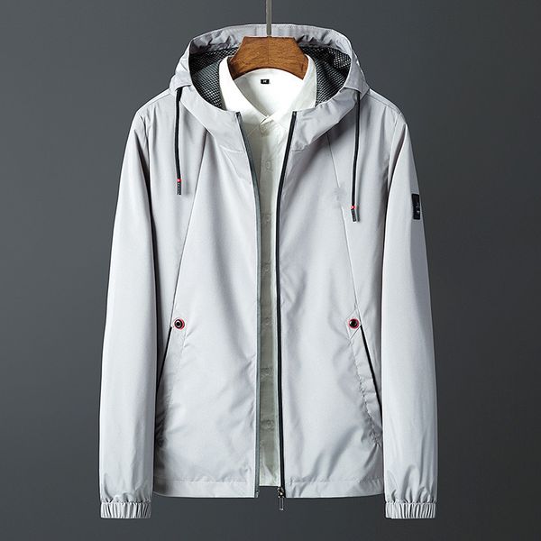 

2019 new designer mens fashion loose windbreaker brande long sleeve and natural colors for sport coat with size m-4xl qsl198144, Black