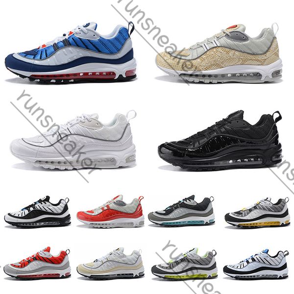 

Gym Red Gundam Black High quality 2019 Mens Running Shoes Sup blue Snakeskin OG Tuor Yellow Triple White Casual Sport Trainer Sneakers