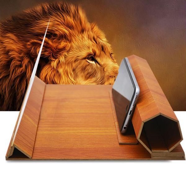 

12\" mobile phone screen magnifier 3d hd video