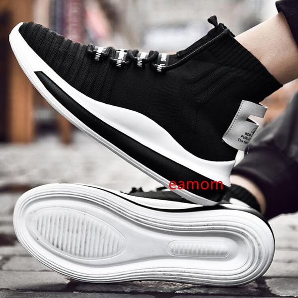 

new men running shoes mens pure white socks shoes triple black sports sneakers breathable outdoor shoes ing