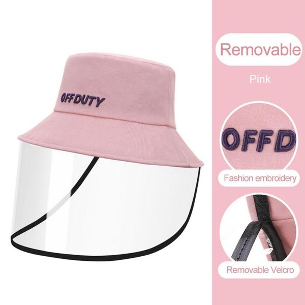 

portable fashion anti-spray eye protection fisherman hat outdoor basin hat removable travel mountain climbing outdoors sport, Black