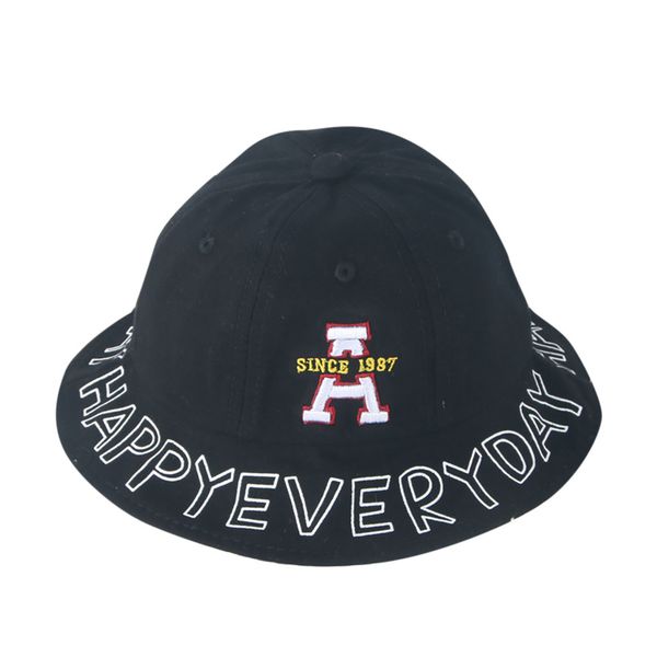 

2020 New Fashion Cap Children Cotton Letter Big Edge Sunscreen Fisherman Hat Cap stretchy Soft and fashionable Cap Jan6