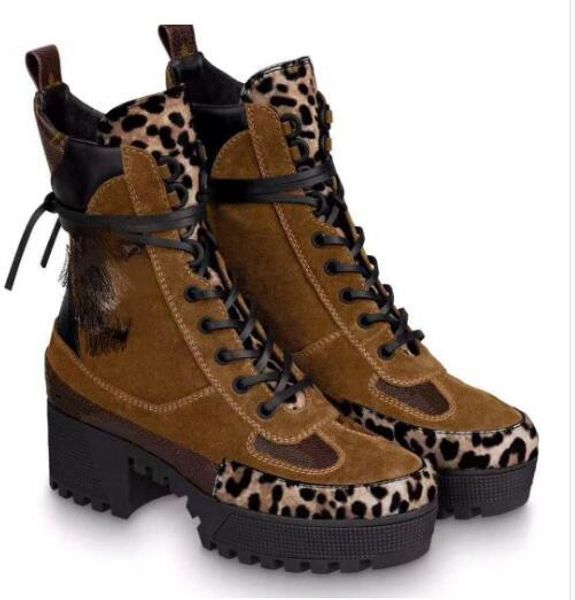 

high help women shoes fashion british boots round toe martin boots buckle strap chunky heel round toes classic fashion fashionleopard bootie, Black