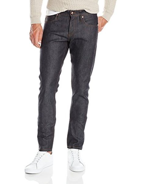 

the unbranded brand men's ub422 tight indigo stretch selvedge, Blue