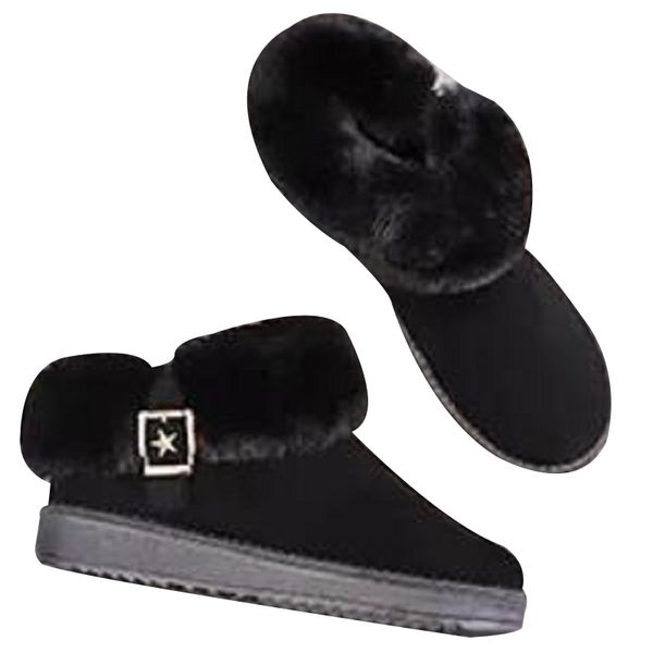 

designer women boots snow winter classic ankle boot black grey chestnut girl lady shoes size 36-40 01