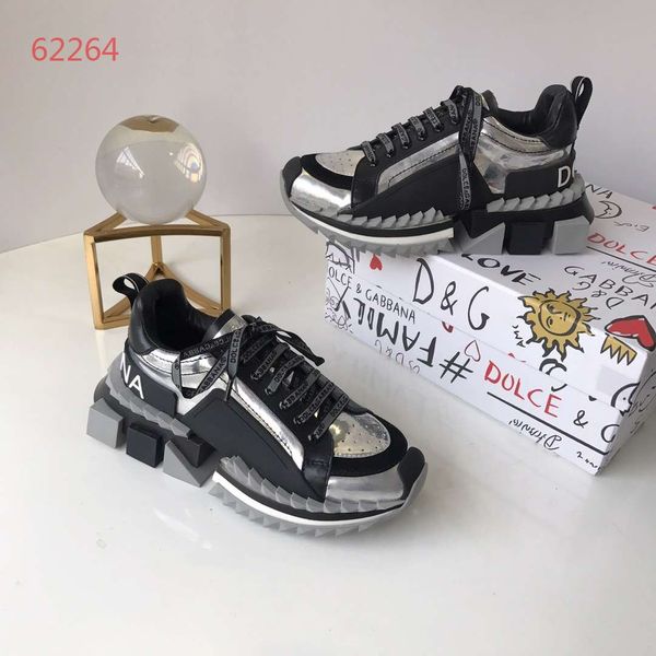 

2019 new arrival fa hion women ca ual hoe luxury de igner neaker hoe genuine leather ize 35 40, Black