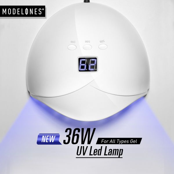 

modelones z12 36w uv led lamp nail dryer portable with usb cable for prime gel nail polish dryer usb uv lamp